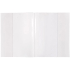 Изображение товара Обложки ПП для тетрадей и дневников ПИФАГОР КОМПЛЕКТ 50+2 шт 60 мкм 210 350мм прозрачные 274105 (274105СН)