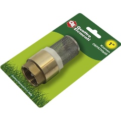 Изображение товара Обратный клапан QUATTRO ELEMENTI с несъемной сеткой, внутр. резьба 1", латунь (771-800)