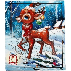 Изображение товара Пазл KIDDIEART ПЗ00027 Оленёнок, 40 деталей