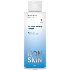 Изображение товара Очищающая энзимная пудра для умывания ICON SKIN 75 г с натуральными экстрактами
