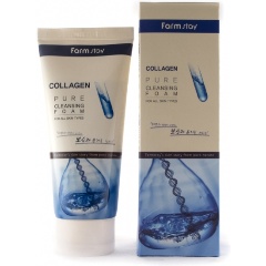 Изображение товара Очищающая пенка для лица FARMSTAY с коллагеном, 180 мл