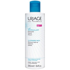 Изображение товара Очищающее молочко для снятия макияжа Uriage 250 мл натуральное мягкое