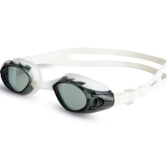Изображение товара Очки для плавания детские TORRES Junior, SW-32212WB, дымчатые линзы, черно-белая оправа