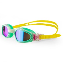 Изображение товара Очки для плавания TORRES Leisure, SW-32211MR, зеркальные линзы, зеленая оправа