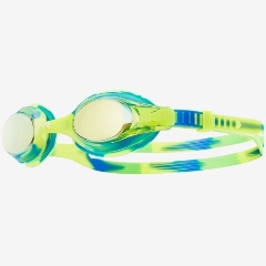 Изображение товара Очки для плавания детские TYR Swimple Tie Dye Mirrored 298, лайм