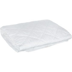 Изображение товара Одеяло Luscan 172х205 стег, кант, 200-250гр/м2 (холлофайбер/микрофибра),бел