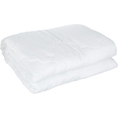Изображение товара Одеяло Luscan 172х205 стег, кант, 300-350гр/м2 (холлофайбер/микрофибра),бел