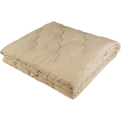 Изображение товара Теплое стеганое одеяло из овечьей шерсти и микрофибры 200х220 см KUPU-KUPU
