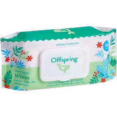 Изображение товара Детские влажные салфетки Offspring биоразлагаемые 80 шт
