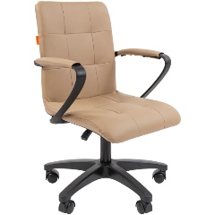 Изображение товара Кресло офисное Chairman 030 Россия экопремиум бежевый, пластик