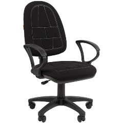 Изображение товара Кресло офисное Chairman 205 Россия ткань T08 черный