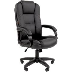 Изображение товара Кресло руководителя Chairman 600LT Россия чер.пласт экопремиум черный