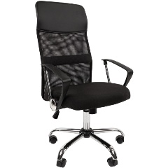 Изображение товара Офисное кресло Chairman 610 Россия 15-21 черный N для руководителя и персонала