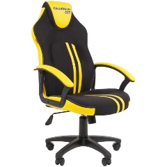 Изображение товара Кресло геймерское Chairman game 26 Россия черн.желтый New
