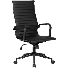 Изображение товара Офисное кресло для руководителей DOBRIN CLARK SIMPLE BLACK 109-115 см