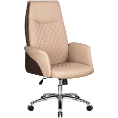 Изображение товара Кресло для руководителя DOBRIN LEONARD (коричнево-бежевый)