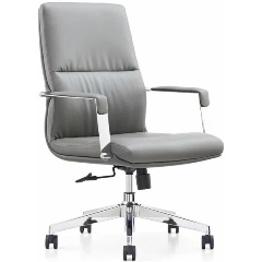 Изображение товара Кресло офисное Sunon Slim SL900B экокожа серый