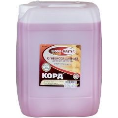 Изображение товара Огнебиозащитный состав для дерева Woodmaster Корд 23 кг с индикатором