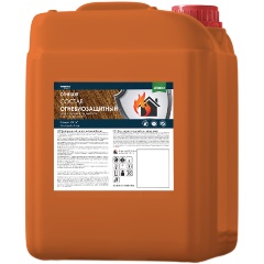 Изображение товара Огнебиозащитный состав для древесины Farbitex Profi Wood Огнещит, 5 л