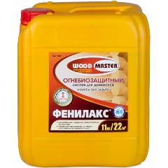 Изображение товара Огнебиозащитный состав Woodmaster Фенилакс 11 кг для древесины