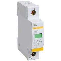 Изображение товара Ограничитель перенапряжения IEK ОПС1-C 1P, MOP20-1-C