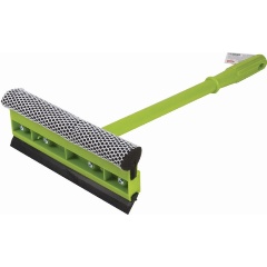 Изображение товара Щетка для мытья окон ЛЮБАША пластиковая ручка 40 см, губка, сгон воды