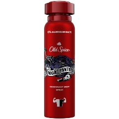 Изображение товара Дезодорант-спрей Old Spice Nightpanther мужской 150 мл эффективный свежий аромат