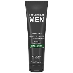 Изображение товара Шампунь-кондиционер для мужчин OLLIN Premier For Men восстанавливающий, 250 мл