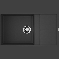 Изображение товара Кухонная мойка OMOIKIRI Sumi 86-BL из искусственного гранита с защитой Тетогранит