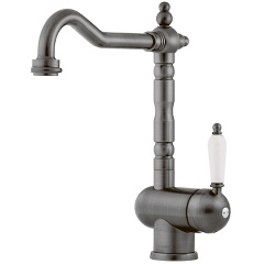 Изображение товара Смеситель Omoikiri 4994297 Kyoto-SI латунь/античное серебро