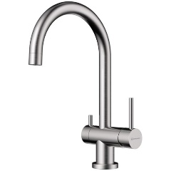 Изображение товара Смеситель Omoikiri YAMADA-BN (4994225), нержавеющая сталь