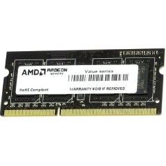 Изображение товара Оперативная память AMD SO-DIMM DDR3 8Gb 1333MHz pc-10600 CL9 1.5V OEM (R338G1339S2S-UO)