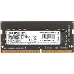 Изображение товара Оперативная память AMD SO-DIMM DDR4 16Gb 2666MHz pc-21300 R7 Performance Series Black CL16, 1.2V (R7416G2606S2S-UO)
