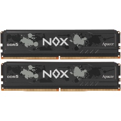 Изображение товара Оперативная память Apacer NOX 64GB (2x32GB) DDR5-5200 DIMM (AH5U64G52C522MBAA-2)
