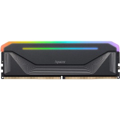 Изображение товара Оперативная память APACER NOX RGB Black Gaming Memory 16Gb DDR5-5200 DIMM (AH5U16G52C522NBAA-1)
