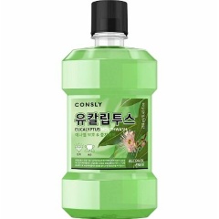 Изображение товара Ополаскиватель для полости рта CONSLY с ксилитом и вкусом эвкалипта, 250 мл