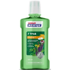 Изображение товара Ополаскиватель для полости рта НОВЫЙ ЖЕМЧУГ 7 трав 500 мл натуральный уход