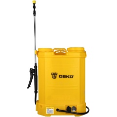 Изображение товара Опрыскиватель садовый DEKO DKSP10, аккумуляторный, Li-ion, 16л
