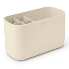 Изображение товара Органайзер для ванной комнаты BRABANTIA кремового цвета из пластика