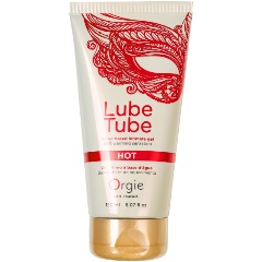 Изображение товара Интимный гель ORGIE на водной основе Lube Tube Hot с разогревающим эффектом - 150 мл