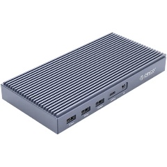 Изображение товара Мультифункциональная док-станция Orico TB3-S2 Thunderbolt 3 9 в 1 серый