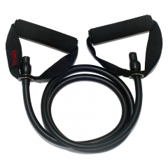 Изображение товара Эспандер трубчатый FitTools FT-RTE до 11 кг, черный, 3*13*1350 мм