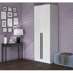 Изображение товара Двухстворчатый шкаф для одежды ОРИНОКО Бостон 800х2200х500 белый