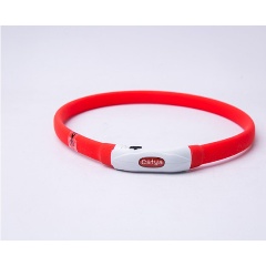 Изображение товара Ошейник Zoowell LED точечный свет, красный, 40см (petU015s/red)