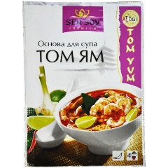 Изображение товара Основа для супа Том Ям 80 г Sen Soy - тайская кухня в домашних условиях