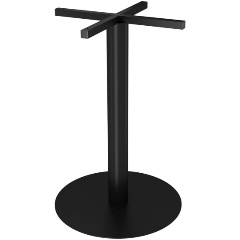 Изображение товара Основание для стола Sheffilton SHT-TU43-1 черный муар для кафе и дома