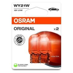 Изображение товара Лампа автомобильная OSRAM 10XBLI2 (WX3*16d) Yellow 12V, 2шт, 7504-02B
