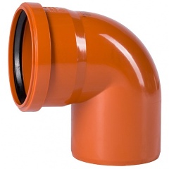 Изображение товара Отвод Ostendorf KGB (НПВХ), Дн 200х67гр б/нап в/к, 223230