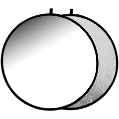 Изображение товара Отражатель 2в1 Raylab RF-09 белый и серебристый 60см для фотосъемки