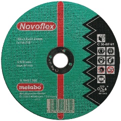 Изображение товара Диск отрезной Metabo Novoflex 125 мм 2,5 мм для металла